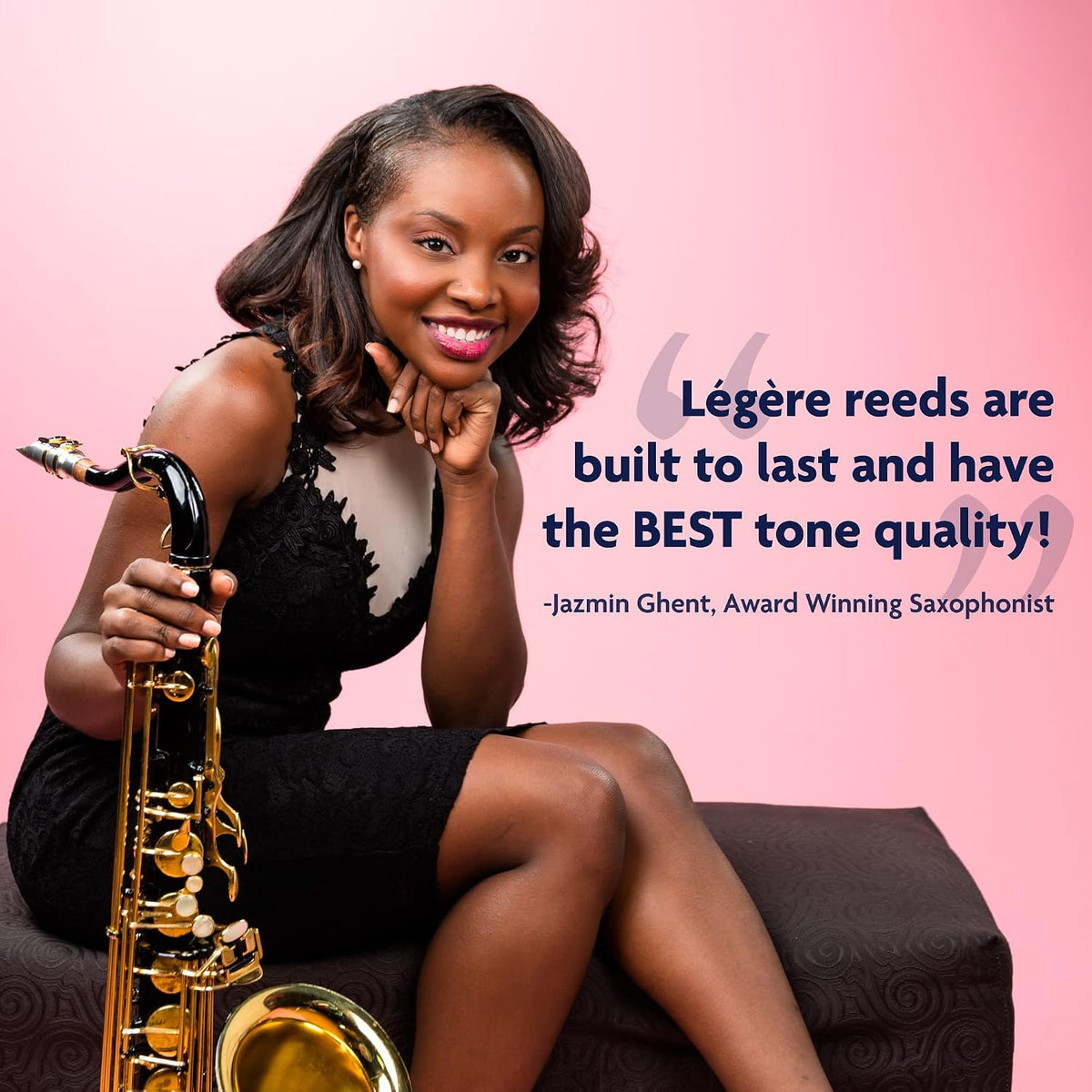 Légère Reeds - Alto Saxophone Reed, Classic, Strength 3.00 (AS3.00) - Easy-playing, Durable, Synthetic Student