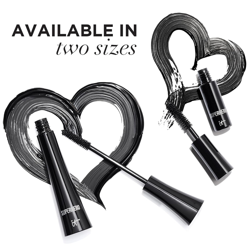 Superhero Elastic Stretch Volumizing + Lengthening Mascara | Lifting & Curling Mascara with Lash-Loving Biotin