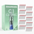 C1 50Pcs Tattoo Cartridge Needles #12 Standard Round Magnum Set