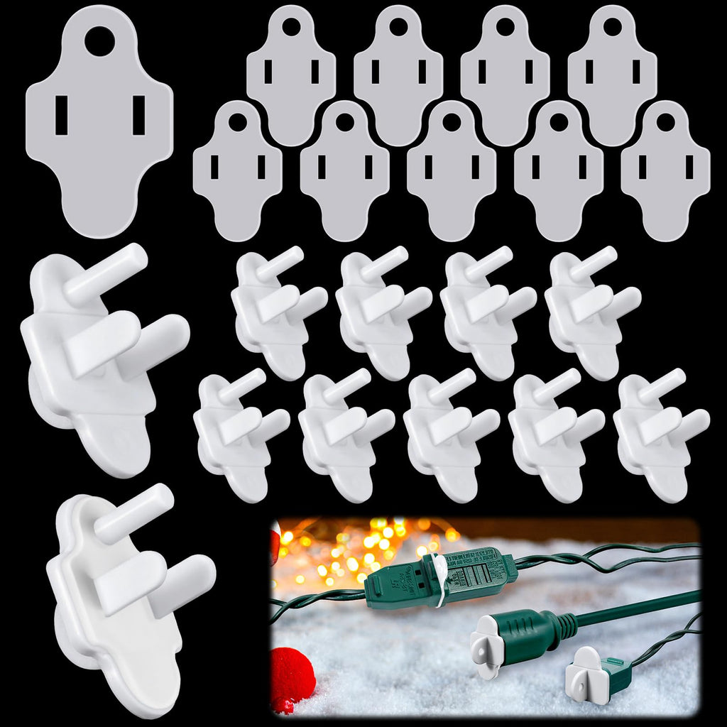 10Pack Weatherproof Gaskets & Plug Protector Covers for Electrical Outlets