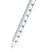 Serological Pipette, 25ml - Class A, Tolerance ±0.100ml - Blue Graduations - Color Code, White - Calibrated for