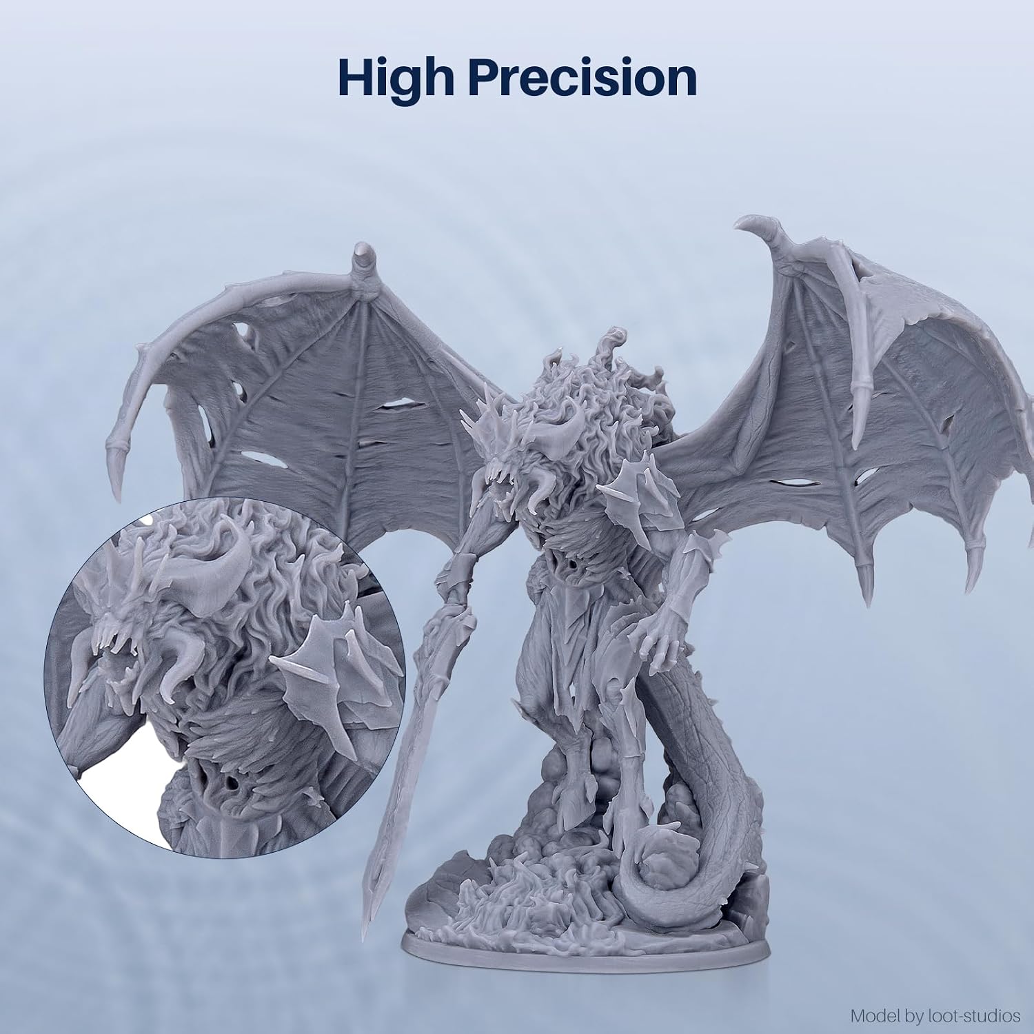 ELEGOO Water Washable ABS-Like Resin 3D Printer Resin Grey 2000G | High Toughness, Low Viscosity and High Precision