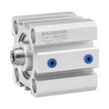 Baomain Compact Thin Air Cylinder SDA25x20 25mm Bore 20mm Stroke