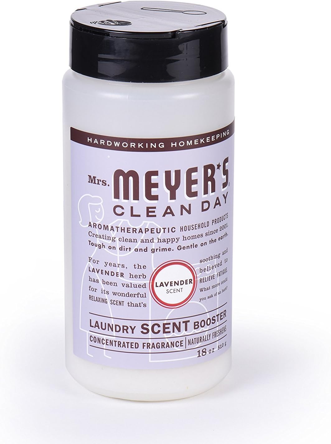 CLEAN DAY Laundry Booster, Pair with Liquid Laundry Detergent or Detergent Pods, Lavender, 18 oz