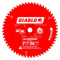 Diablo Saw Blade for Thick Aluminum - 7-1/4" Diameter, 56 TCG Teeth