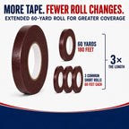 CDT-36 Burgundy Cloth Duct Tape, 3 Inch x 60 Yards