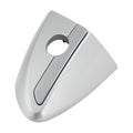 RATCHROLL Front Left Door Handle Lock Cylinder Cover for Toyota Corolla 2014-2018 ABS Silver Tone 1 Pc