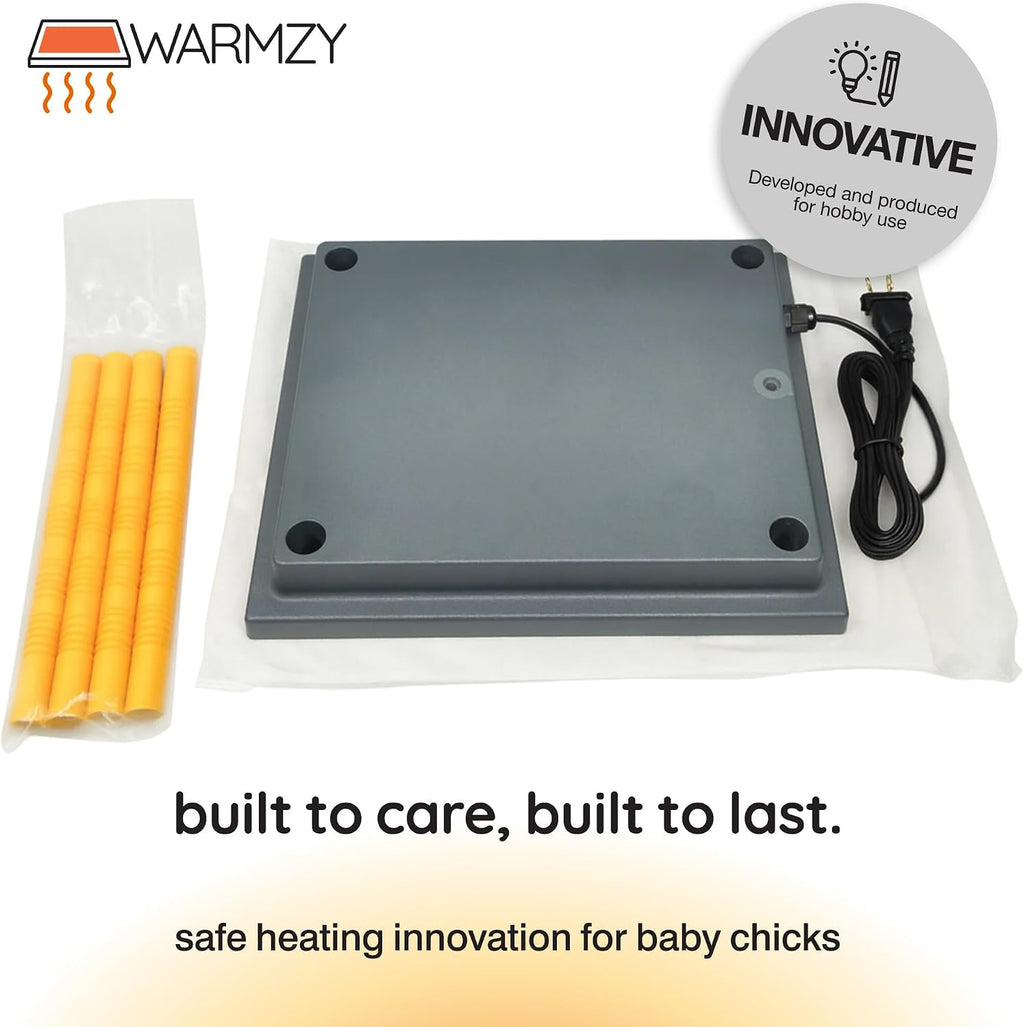 Warmzy Chick Brooder Plate 10 x 10-inch 15W for 15-20 Chicks