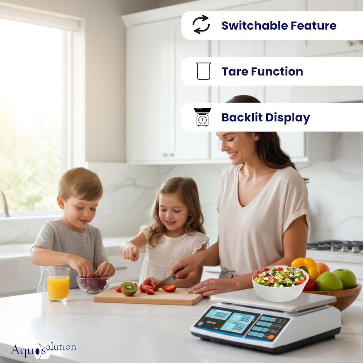 ZTP Price Computing Scale – Class III NTEP Legal for Trade, Commercial Digital Scale with LCD Backlit Display &