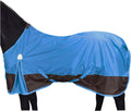 420D Ripstop Lightweight Horse Turnout Sheet, No Fill, Water-Resistant & Breathable Horse Blanket for Spring and Mild