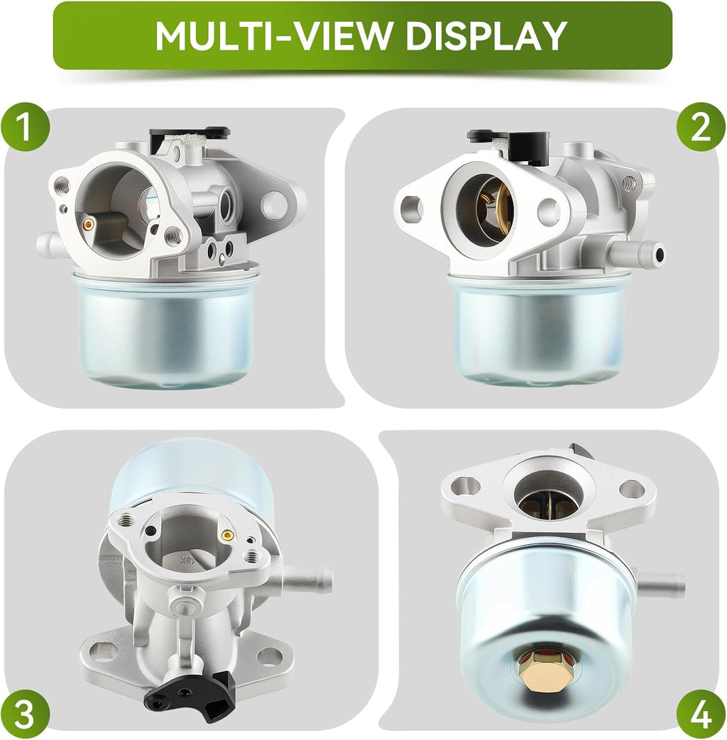 AUTOKAY 799868 Carburetor kit Fits for 6-6.75 HP Craftsman Snapper 22"