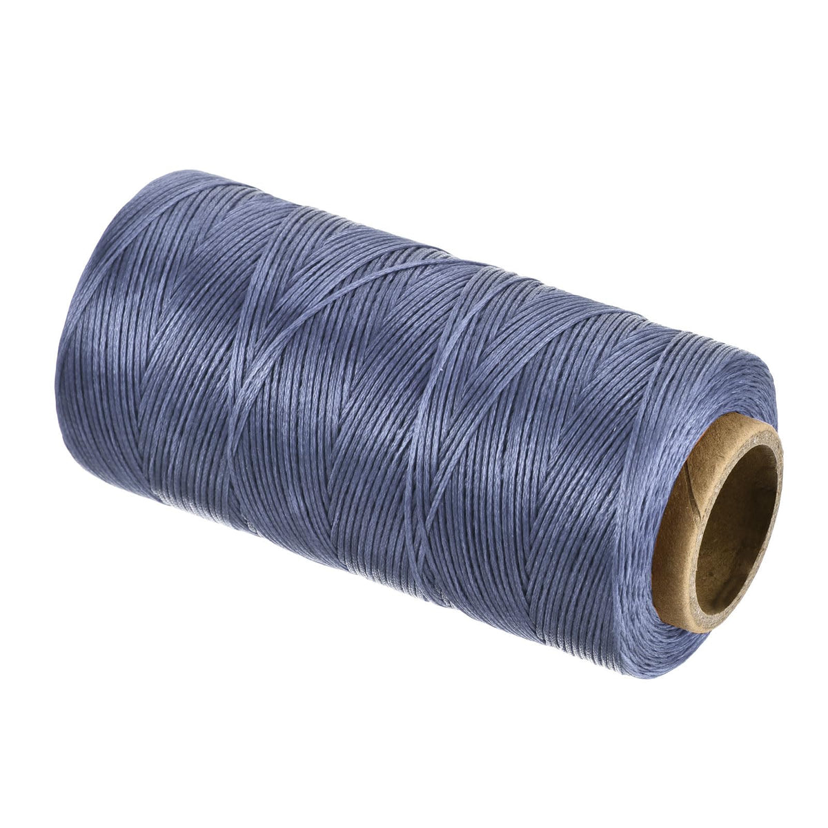 Waxed Thread Wax String 284 Yard 0.8mm 150D Flat Gray Blue