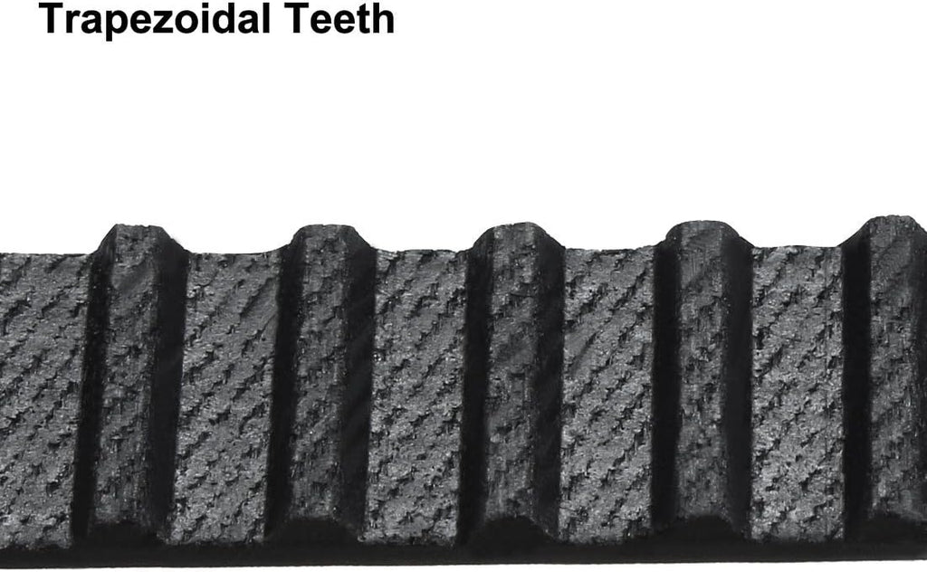 uxcell 162XL Rubber Timing Belt Synchronous Closed Loop Timing Belt Pulleys 10mm Width