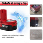 4.0Ah C3 19.2V Kits Replace for Craftsman 19.2 Volt Battery