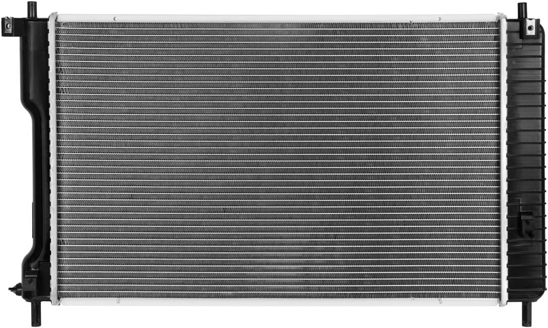 DNA Motoring CU13103 1-Row Aluminum Core Radiator Engine Cooling Compatible with 10-17 Chevy Equinox/GMC Terrain; 07-09 Suzuki XL7, 25952759 GM3010529, OEM-RA-13103