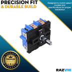 Range Burner Infinite Switch Replacement for GE JB645EK1ES JB645RK1SS JB655DK1BB JB655DK1CC