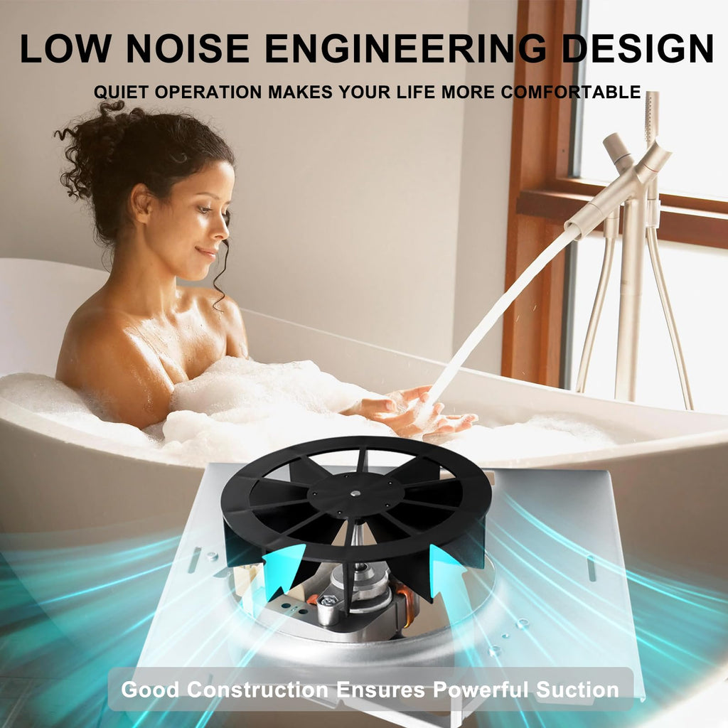 663-C/688-C 50CFM Fan, S97012029 Motor Assembly for Nutone Broan Bathroom Exhaust Fan 663/688, 663-E/688-E, 663-B/688-B, 663-A/688-A, 670, 671-A, 689-A/B/C/D, Bathroom Fan Motor Replacement 97012029.