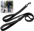 Double Handle Dog Leash, 6 FT Heavy Duty Dog Leash with Padded Handles