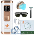IPL Laser Hair Removal Device- Permanent Facial, Face, Chin, Upper Lip, Legs, Bikini Line, Pubic & Private Area Hair