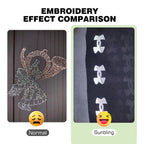 Reflective Embroidery Machine Thread for Sewing, 2 Pack Reflect High-Visibility Polyester Sewing Thread Supplies
