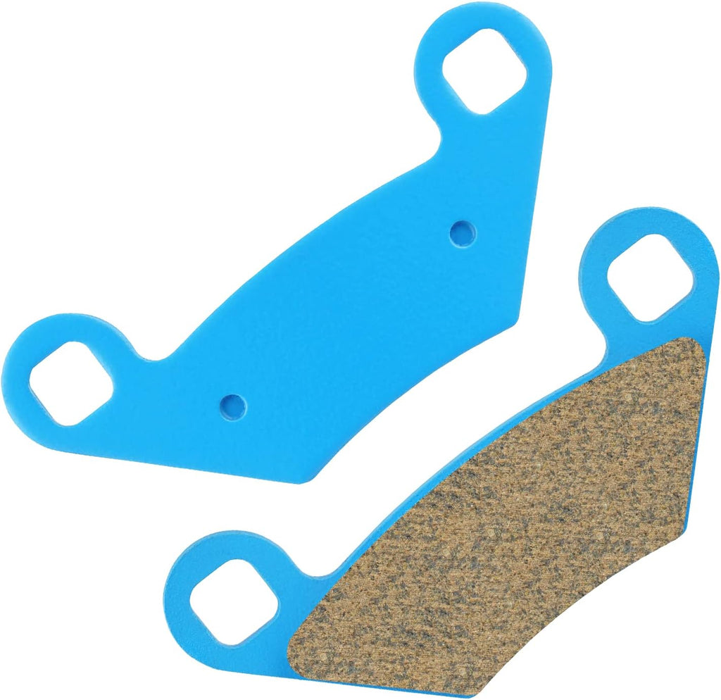 Front & Rear Ceramic Brake Pads Set for Polaris Sportsman 570 2014-2024 (Excl. 6x6), Sportsman 450 16-20, Sportsman 500 09-13, Sportsman 800/400 11-14, Replaces 2202412 2204088