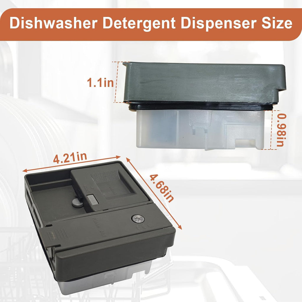W10861000 Dishwasher Detergent Dispenser Compatible With Whirlpool Maytag