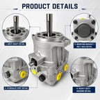 PK-BGAB-EY1X-XXXX Hydro Gear Replacement Pump for Toro Z500 Z Master