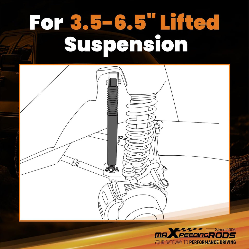maXpeedingrods 3.5-6.5" Rear Shocks for Dodge Ram 1500 2002-2008