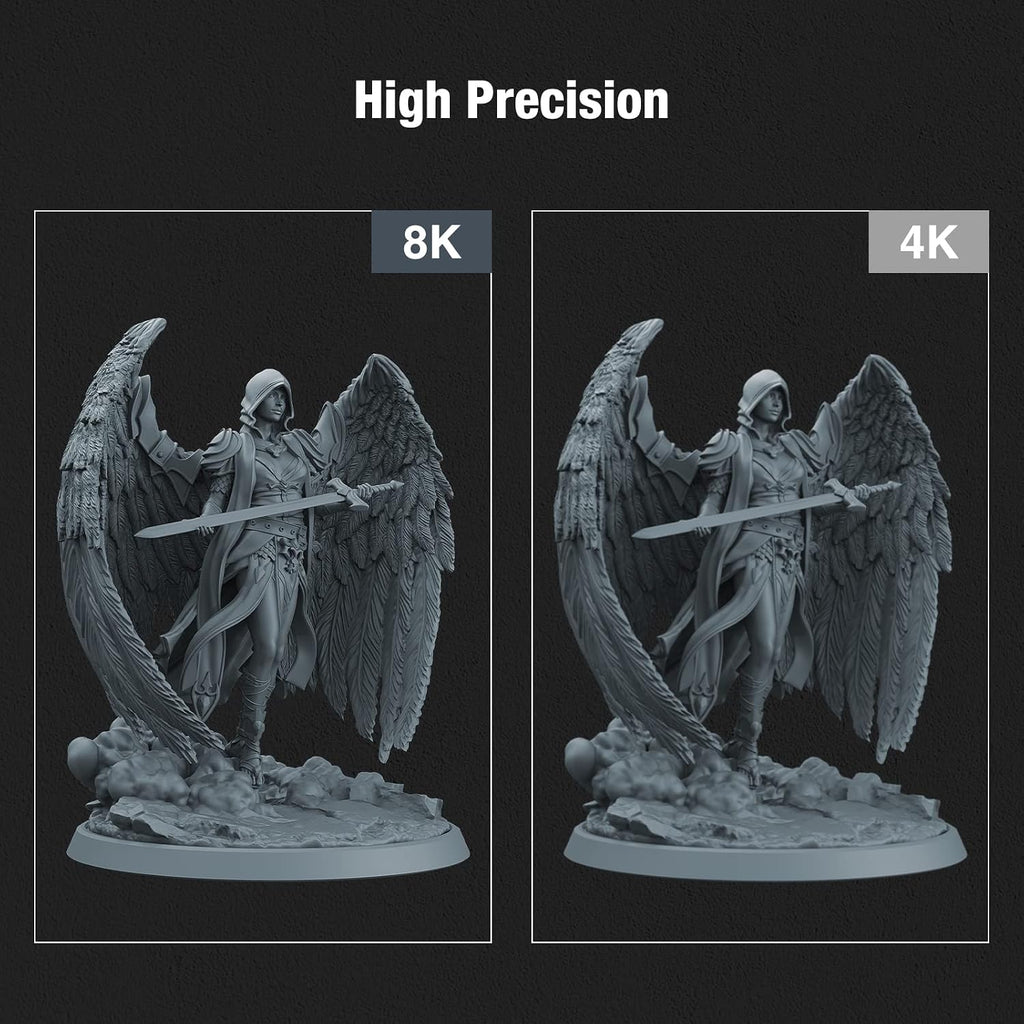 ELEGOO 8K 3D Printer Resin, Standard Photopolymer Resin 405nm UV-Curing Resin, Best for 8K/9K/12K LCD 3D Printer