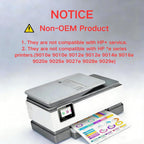 962XL 962 Ink Cartridges Combo Pack Replacement for HP 962XL (4 Pack)