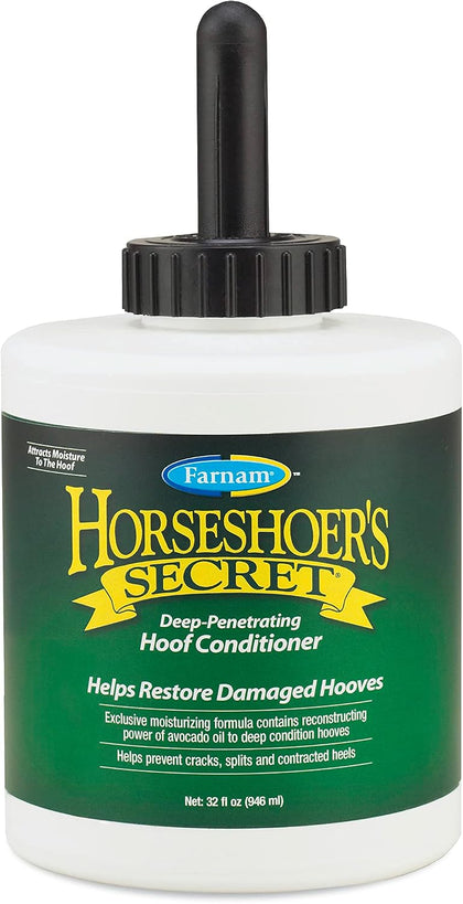Horseshoer's Secret Deep-Penetrating Hoof Oil for Horses, 32 Oz