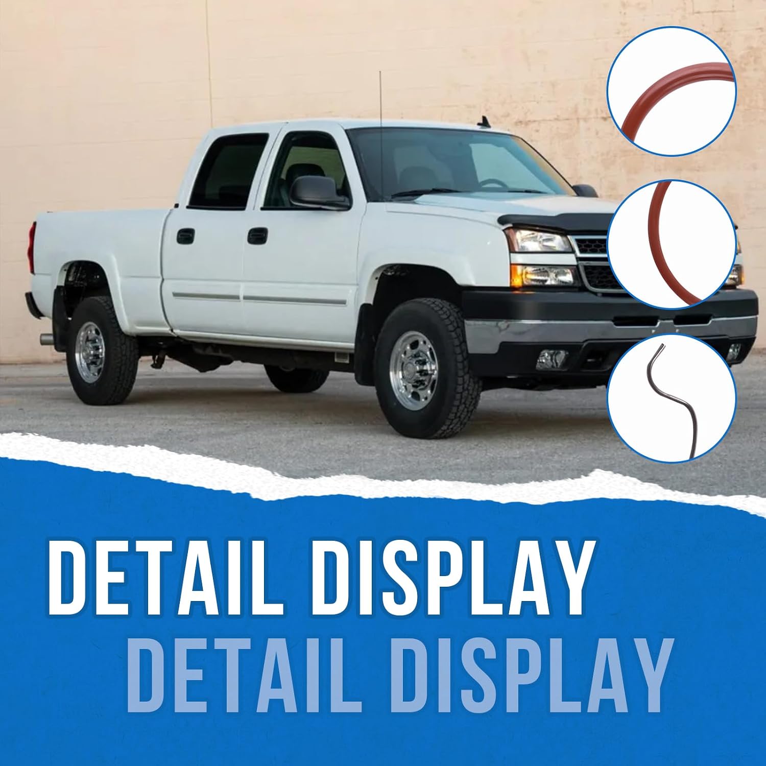 500-315 Lower Radiator Hose Clip & Seal Kit Compatible with 2006 2007 2008 2009 2010 2012 2013 2014 2015 2016 Duramax