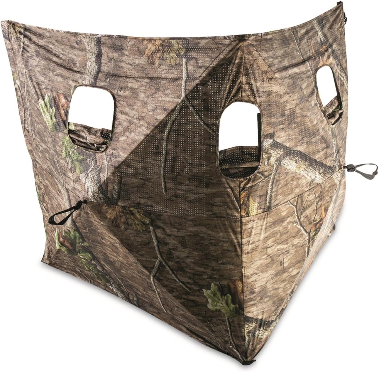 Dual Hub Turkey Hunting Ground Blind, 1-2 Person Tent, Duck, Deer Hunting Gear Equipment Accessories, 36"x 36"
