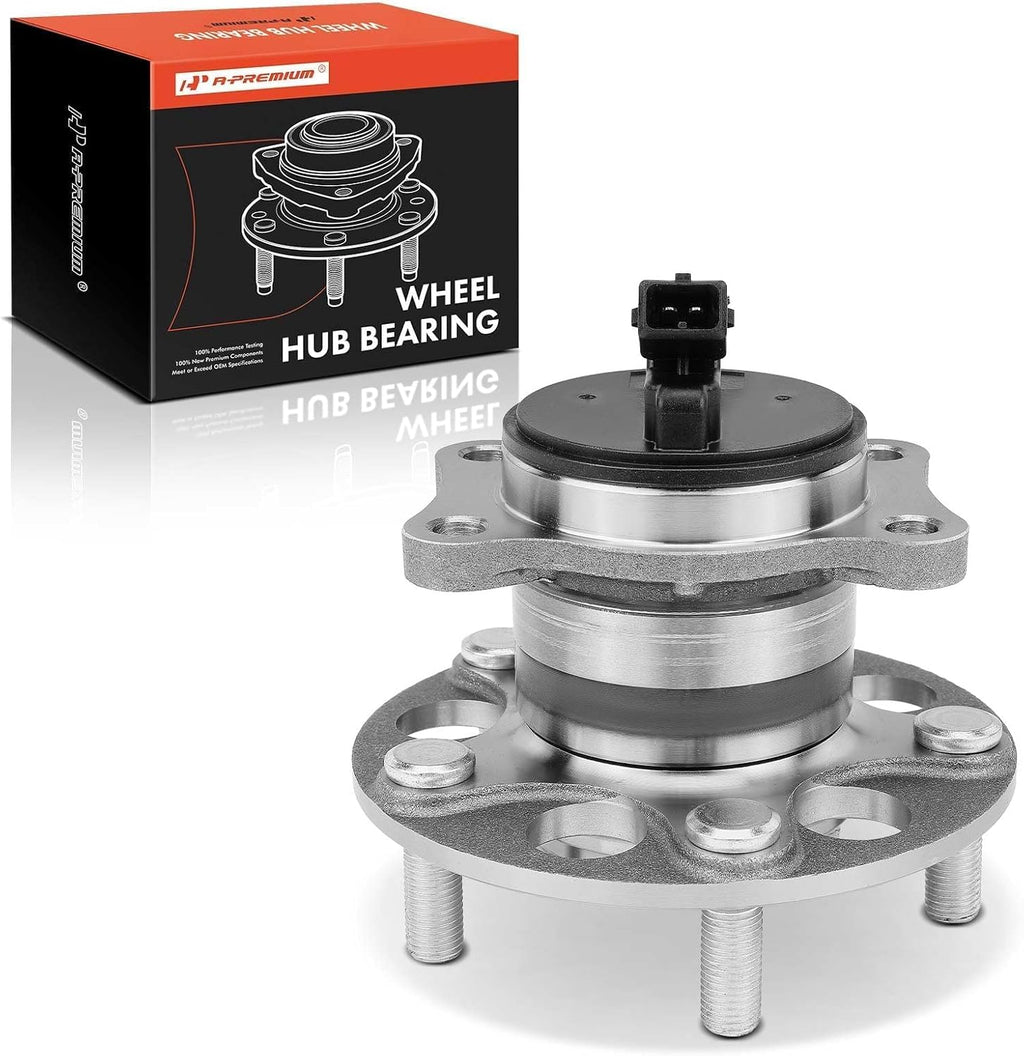 A-Premium Rear Wheel Bearing and Hub Assembly with ABS & 5-Lug