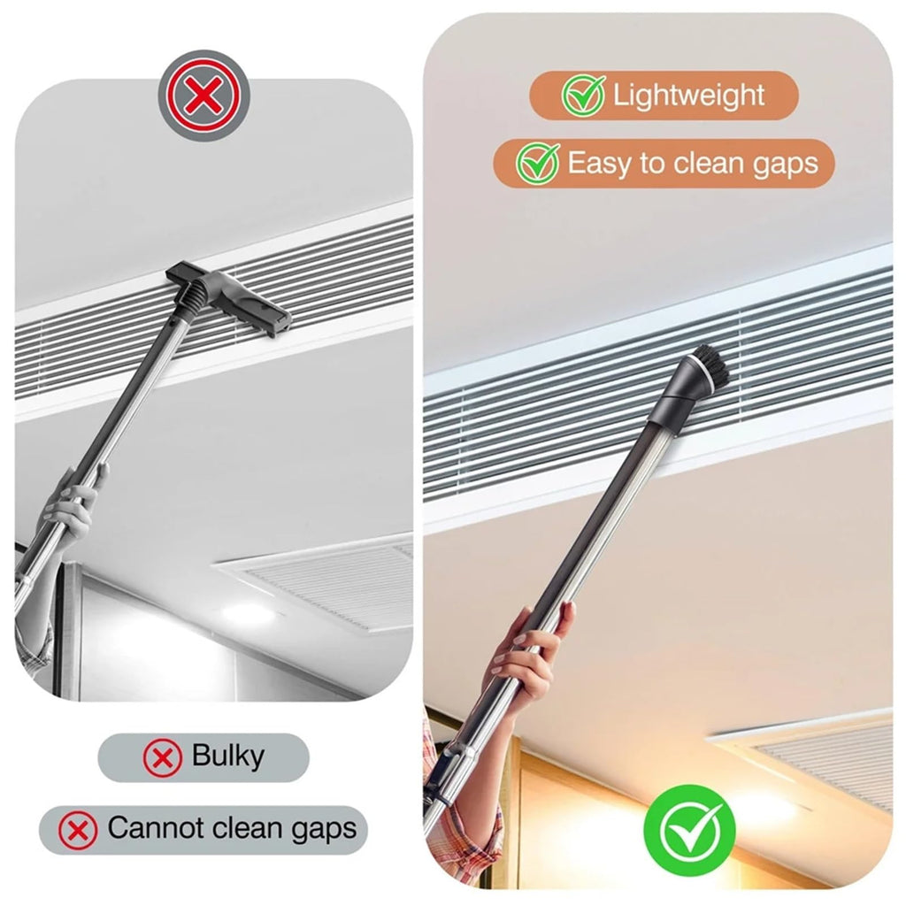 2 Pack Vacuum Cleaner Dust Brush Compatible with Miele C and S Series