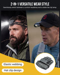 H260PRO 260LM Clip on Hat Light, Motion Sensor Ultra-Light Headlamp