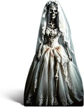 5.4ft Halloween Ghost Bride Cardboard Cutout Scary Skeleton Woman Standee Props Haunted House Party Decorations