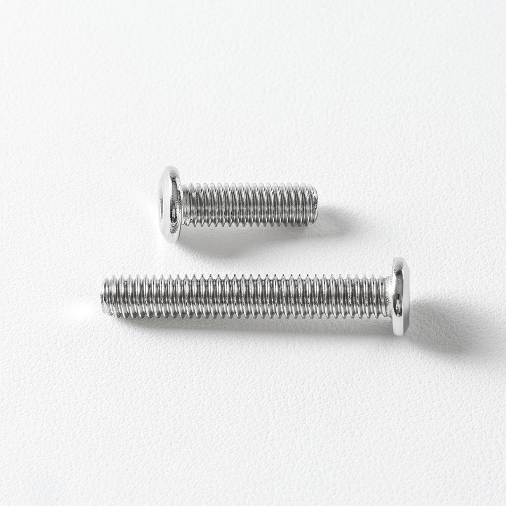 M12 x 20mm (10 Pack) Metric Flat Head Hex Socket Cap Screws Bolts, 304 Stainless Steel 18-8, Hex Drive, Bright Finish, Fully Machine Thread