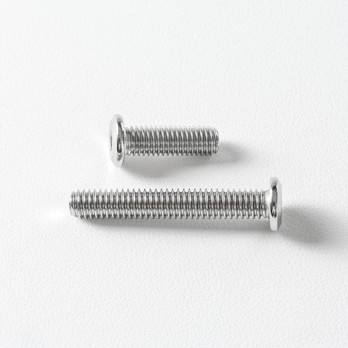 M12 x 50mm (6 Pack) Metric Flat Head Hex Socket Cap Screws Bolts, 304 Stainless Steel 18-8, Hex Drive, Bright Finish, Fully Machine Thread
