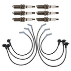 TRQ Spark Plug Kit 7 Piece Iridium Spark Plugs