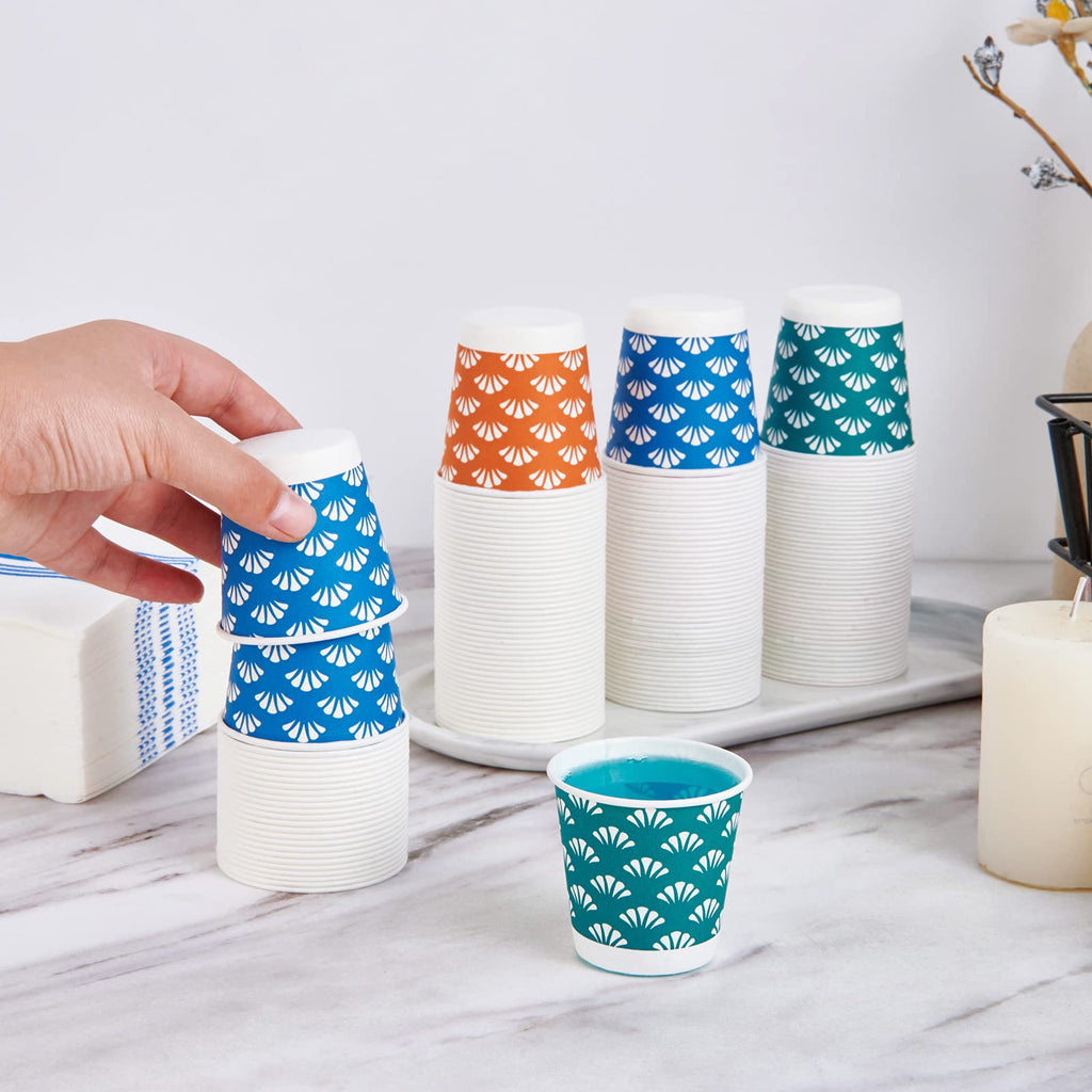 1200 Pack 3 oz Disposable Bathroom Paper Cups