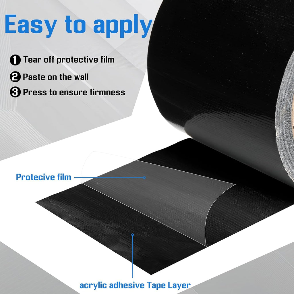 1 Roll Window Flashing Tape Waterproof, 3.75 Inch X 90 ft