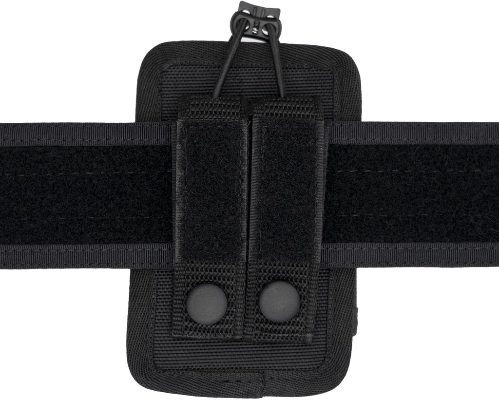 Universal Radio Pouch MOLLE Compact Tactical Radio Holster Holder for Duty Belt MOLLE Vest Walkie Talkies Case