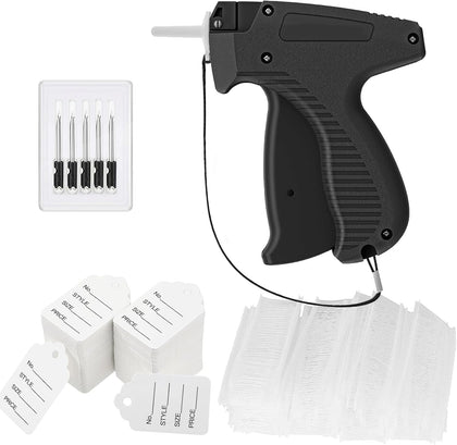 Price Tagging Gun for Clothing, Standard Retail Price Tag Attacher with Gun Kit 400 Clothing Label Tags, 1600 1"