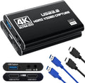 USB 3.0 HDMI Capture Card, 1080P 60FPS & 2K30 Video Capture Device | 4K HDMI Pass-Through, Mic Input & Audio Output