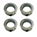 Shaft Collars 1-3/4" Bore Solid Steel Style Zinc Plated Set Screw 4 Pieces
