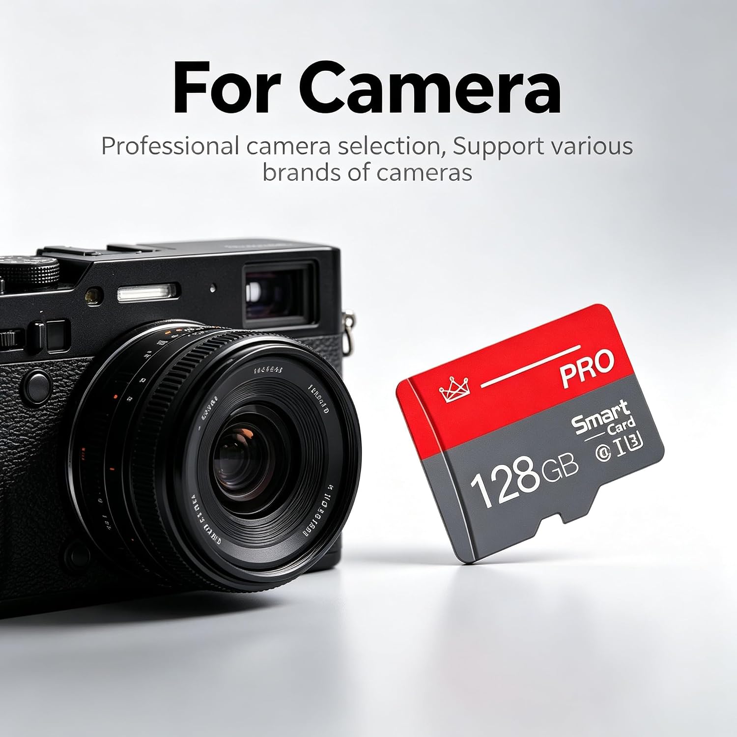 2-Pack 128GB Micro SD Card with Adapter