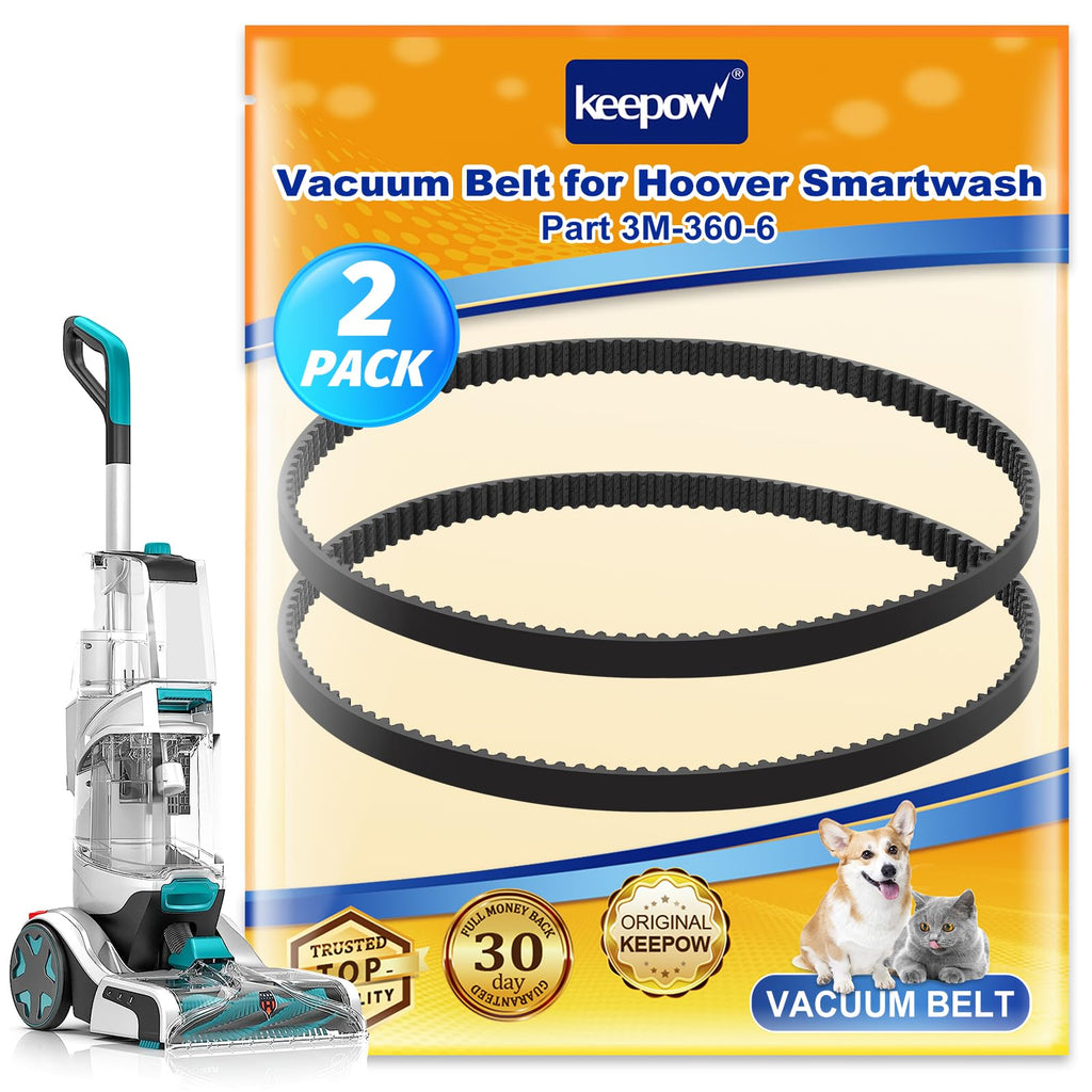 KEEPOW Vacuum Belt for Hoover Smartwash Automatic Carpet Cleaner