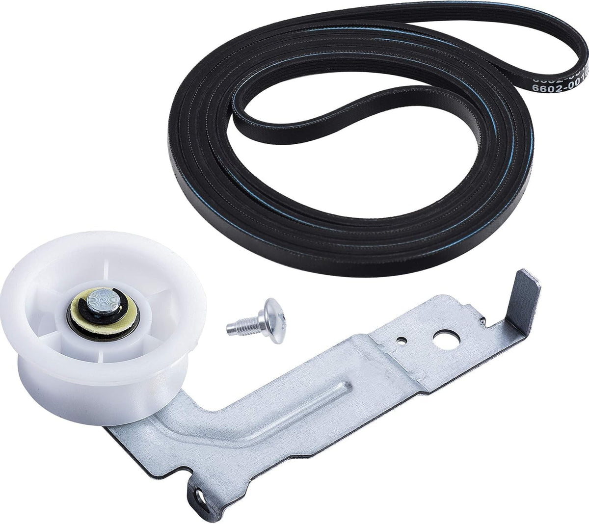 Idler Pulley Assembly Compatible with Samsung DV431AEPXAA DV431AEW DV431AEWXAA DV431AGP DV431AGP/XAA DV431AGPXAA DV431AGW DV431AGWXAA DV433ETGJWR DV433GTGJWR DV435ETGJRA DV435ETGJRAA1 Dryer