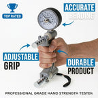 Jamar Hydraulic Hand Dynamometer, Grip Strength Tester, Training
